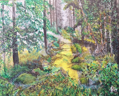 In den Vogesen von Bernd Stephanny, Malerei kaufen auf Singulart