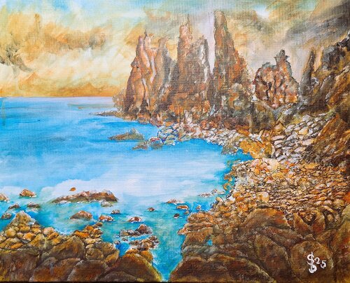 An der Küste Tasmaniens von Bernd Stephanny, Malerei kaufen auf Singulart
