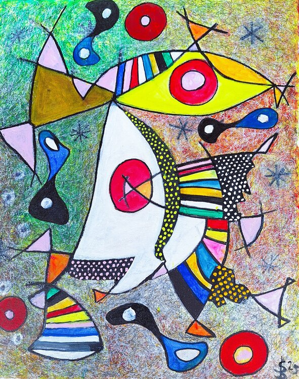 Joan Miro、ジョアン・ミロ【PERSONNAGE】 ジョアン・ミロにインスパイアされた