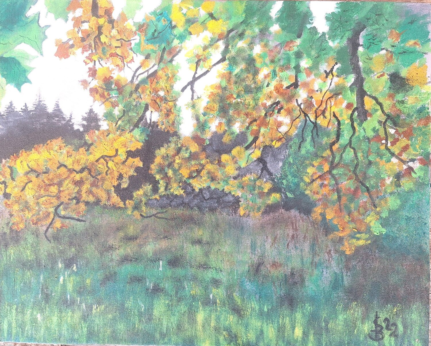 Herbstblätter Bernd Stephanny
