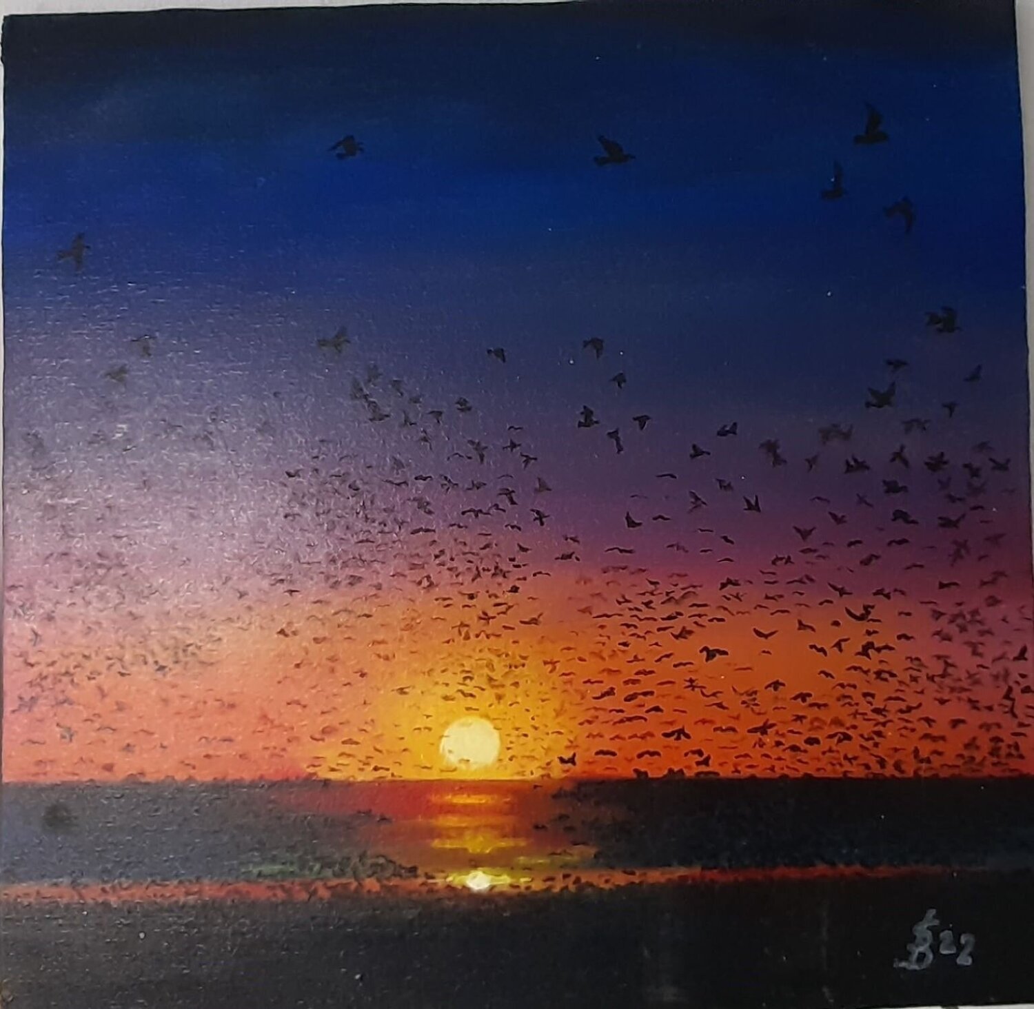 Vogelflug Dauerleihgabe Bernd Stephanny