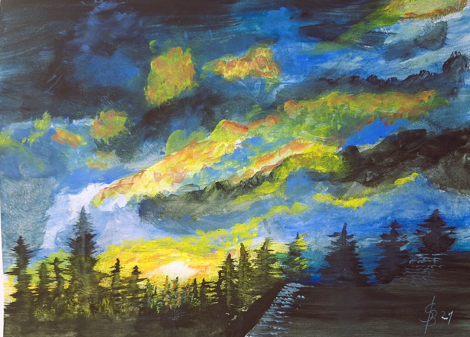 Sonnenuntergang Bernd Stephanny