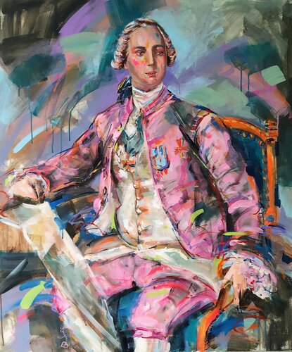The Leader by Antigoni Tziora, Painting for Sale on Singulart