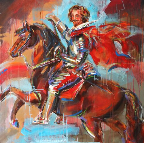 Duke of Buckingham by Antigoni Tziora, Painting for Sale on Singulart