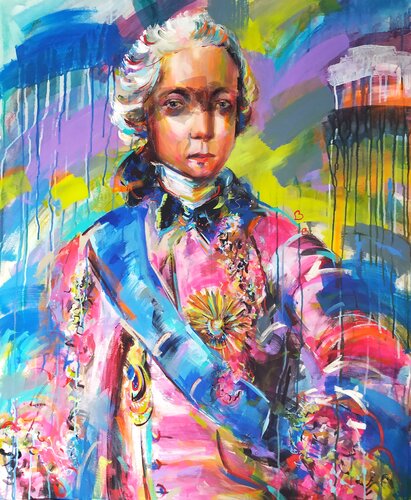 French Macaron van Antigoni Tziora, Schilderij te koop op Singulart