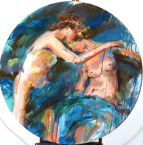 Meet Me at the Bottom of the Ocean by Antigoni Tziora, 絵画 for Sale on Singulart