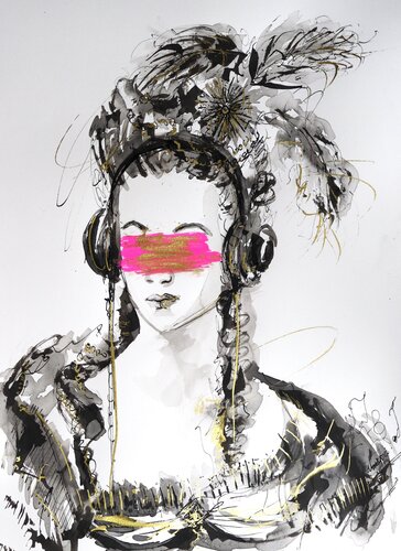 Marie Antoinette de Antigoni Tziora, Dibujo a la venta en Singulart