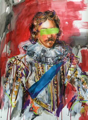 Division van Antigoni Tziora, Schilderij te koop op Singulart