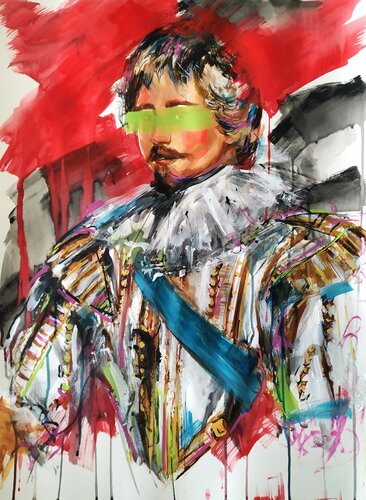 Division II van Antigoni Tziora, Schilderij te koop op Singulart