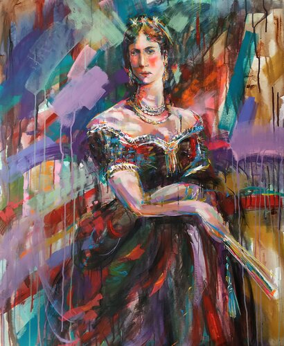 Autumn Solo van Antigoni Tziora, Schilderij te koop op Singulart