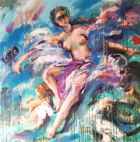 Daydreamer by Antigoni Tziora, Painting for Sale on Singulart