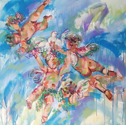 Poetic Visions by Antigoni Tziora, Painting for Sale on Singulart