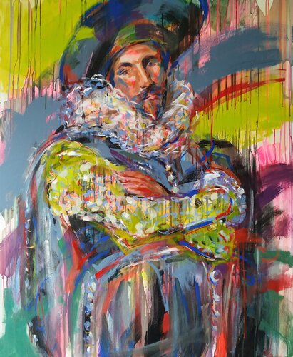 Mr J by Antigoni Tziora, 絵画 for Sale on Singulart