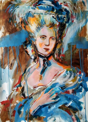 La M. van Antigoni Tziora, Schilderij te koop op Singulart