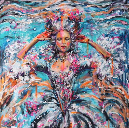 Underwater di Antigoni Tziora, Pittura in vendita su Singulart