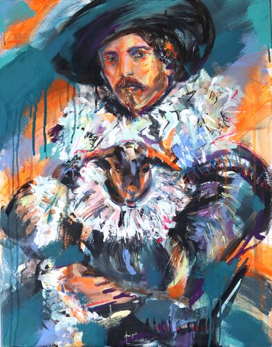 The Poet by Antigoni Tziora, Painting for Sale on Singulart