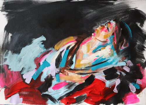 Mary Magdalene par Antigoni Tziora, Peinture en vente sur Singulart