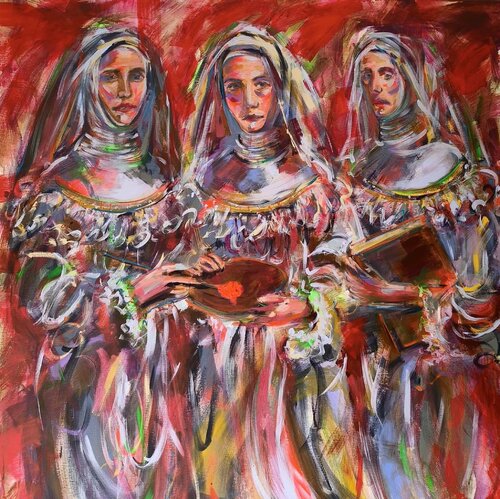 O Virtus Sapientiae by Antigoni Tziora, 絵画 for Sale on Singulart