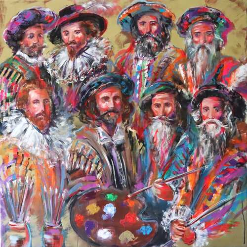 Beyond the Frame II by Antigoni Tziora, Painting for Sale on Singulart