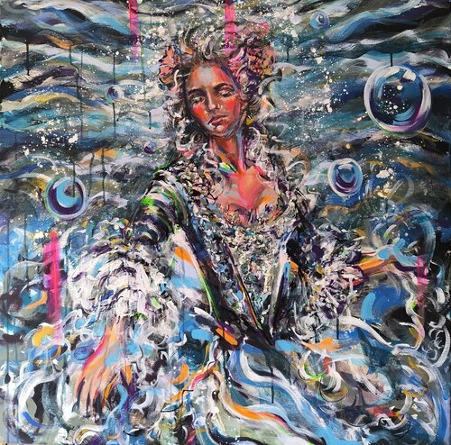 The Last Breath Before Dream de Antigoni Tziora, Pintura a la venta en Singulart