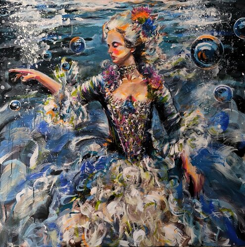 Where the Water Leads de Antigoni Tziora, Pintura a la venta en Singulart