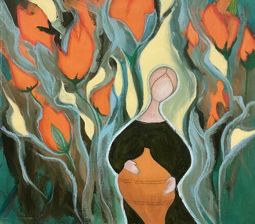 Song of the Earth. Energy. by Iryna Bondar, Painting for Sale on Singulart