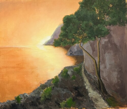 Path to the Sun von Iryna Bondar, Malerei kaufen auf Singulart