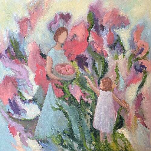 Memories, the Garden of Childhood van Iryna Bondar, Schilderij te koop op Singulart