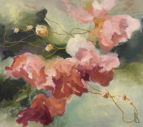 Golden Thread van Iryna Bondar, Schilderij te koop op Singulart