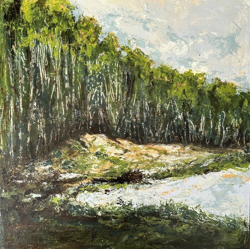 Summer Birch Grove Iryna Bondar