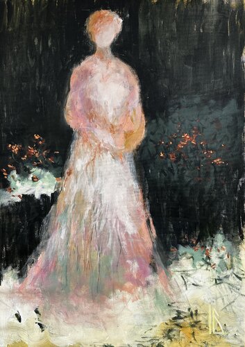 Staying at the Edge of Light van Iryna Bondar, Schilderij te koop op Singulart