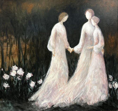 Entwined Roots II by Iryna Bondar, Painting for Sale on Singulart