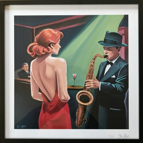 Jazz Club, la psychologie du si bémol... by Joe AME, Print for Sale on Singulart