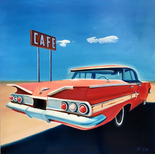 Impala 1960... by Joe AME, Painting for Sale on Singulart