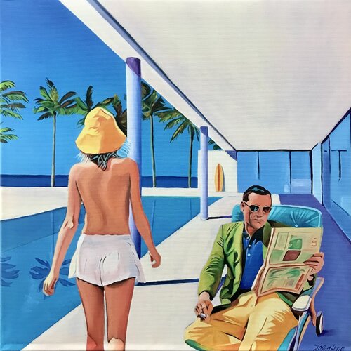 Déjeuner en paix... van Joe AME, Afdruk te koop op Singulart