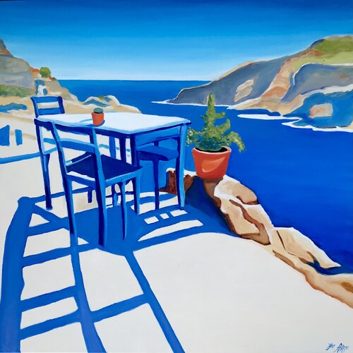 Ikarian mood... by Joe AME, Painting for Sale on Singulart
