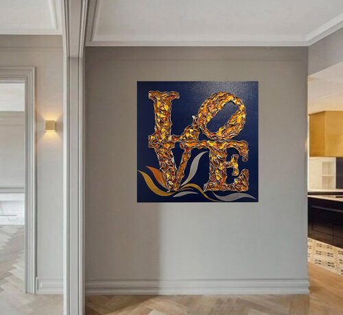 LOVE within a time de Annabel Perrigueur, Pintura a la venta en Singulart