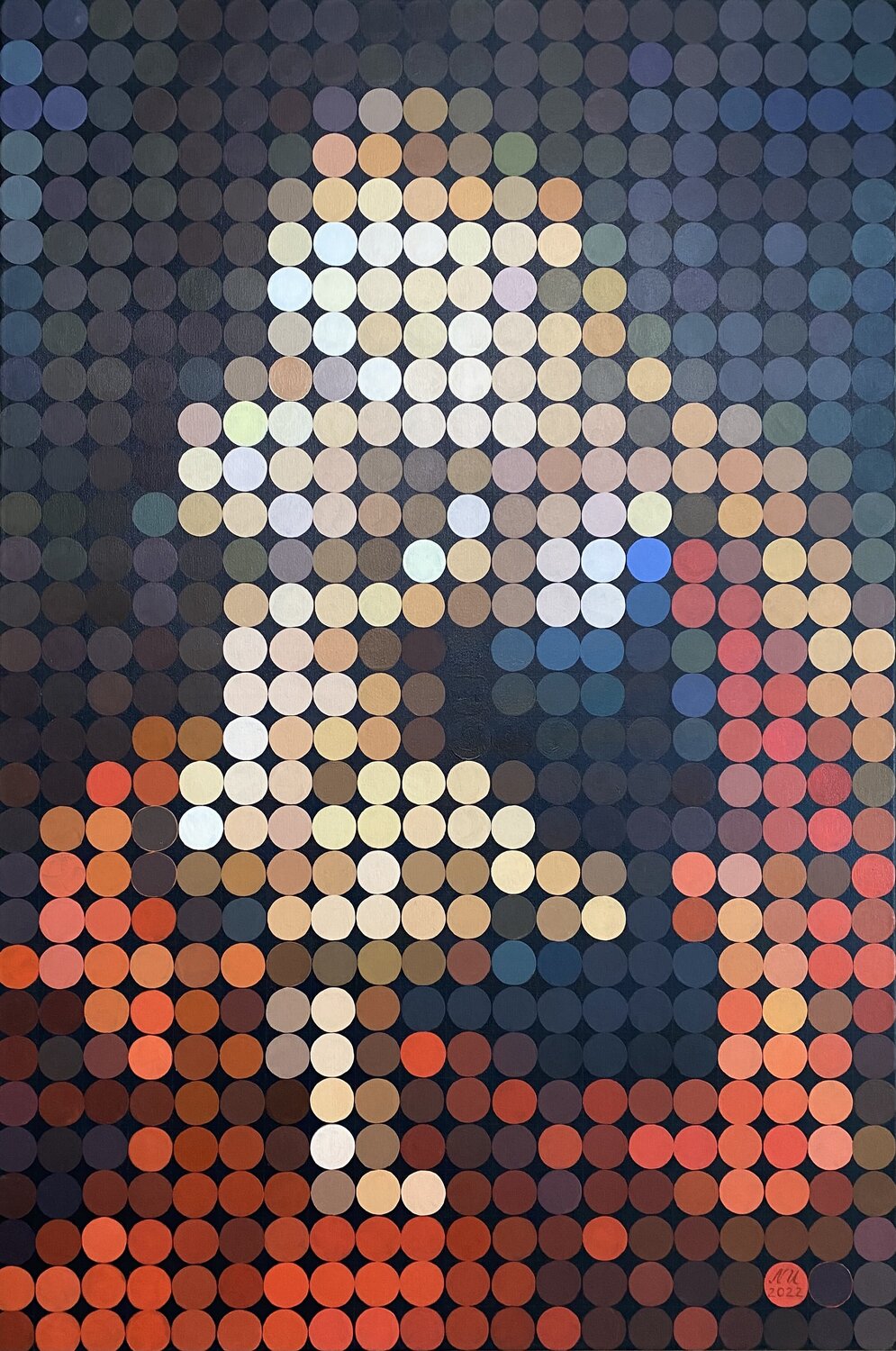 Madonna mit dem Kind Natalija Usakova