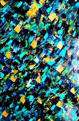 PETALES van Diane Van Thienen, Schilderij te koop op Singulart