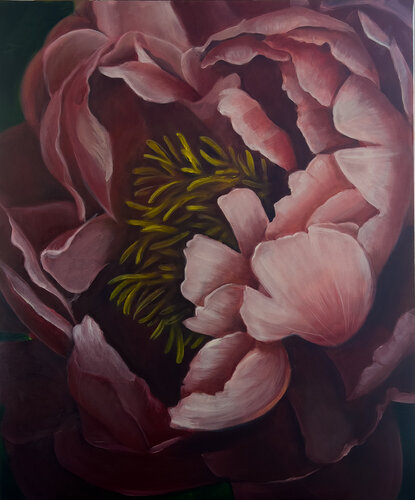 Antique Rose Peony de Karina Kopteva, Pintura a la venta en Singulart