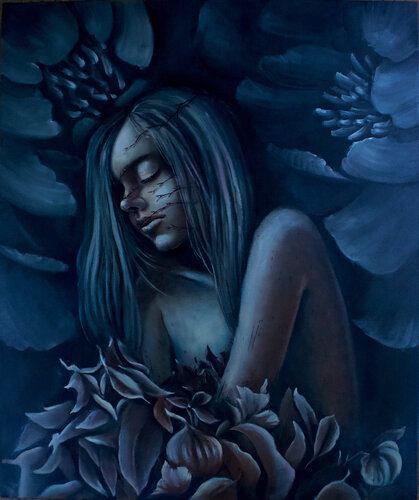 Fioritura fantasma von Karina Kopteva, Malerei kaufen auf Singulart