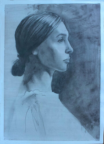 Profile of Still Light von Karina Kopteva, Zeichnungen kaufen auf Singulart