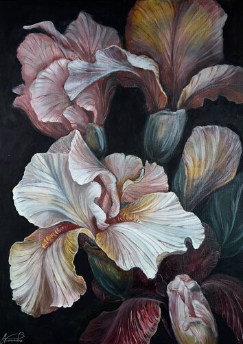 Iris Sonata von Karina Kopteva, Malerei kaufen auf Singulart