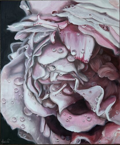 Veil of Dew van Karina Kopteva, Schilderij te koop op Singulart