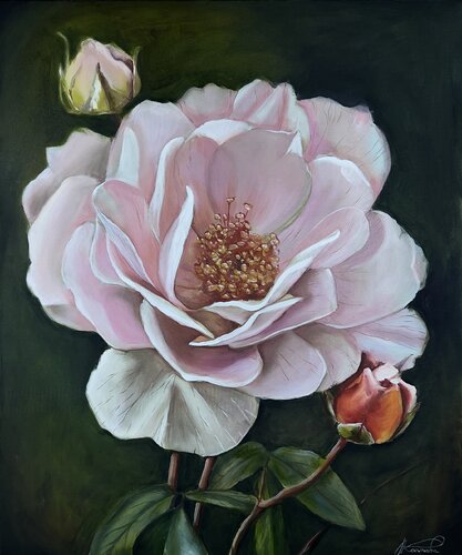 Blooming Quietude von Karina Kopteva, Malerei kaufen auf Singulart