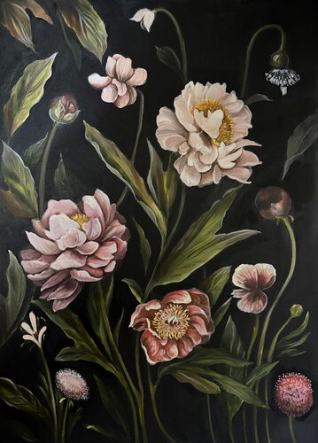 Blooming Quietude di Karina Kopteva, Pittura in vendita su Singulart