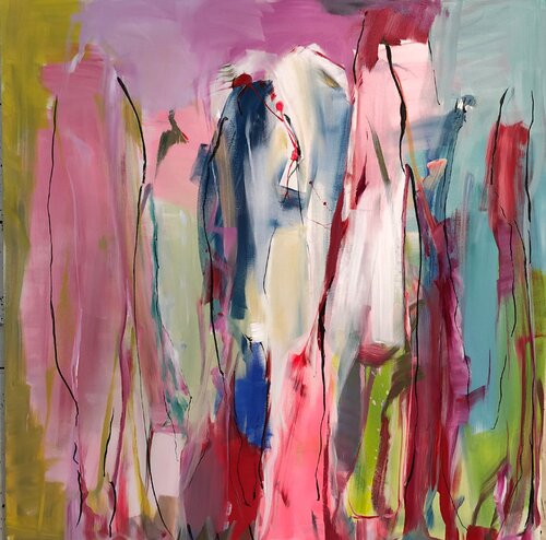 Horse Rides di Claudia Concha, Pittura in vendita su Singulart