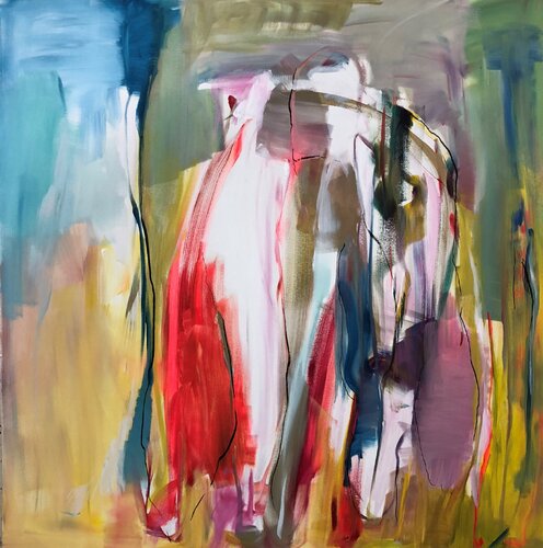 A Roman and the Horse di Claudia Concha, Pittura in vendita su Singulart