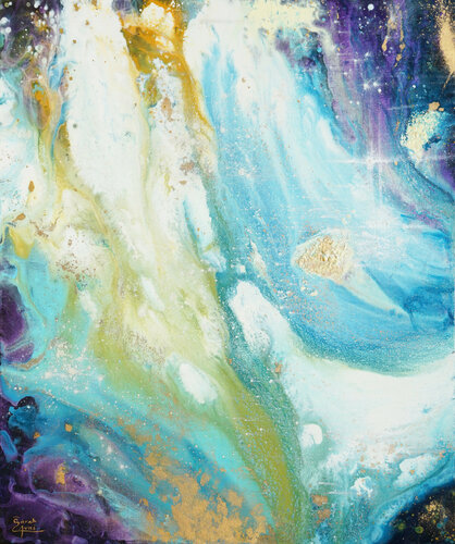 A Moment in All Dimensions XXXV. di Sarah I. Avni, Pittura in vendita su Singulart