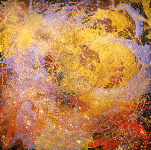 Flower of Life IV. van Sarah I. Avni, Schilderij te koop op Singulart